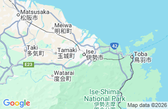 Map of Ise-Shima Natl Park