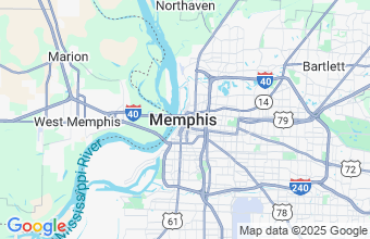 Map of Memphis