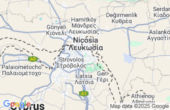 Map of Nicosia