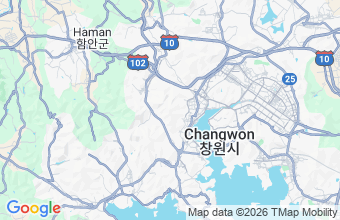 Map of Kyeonsangnam
