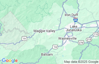 Map of Maggie Valley