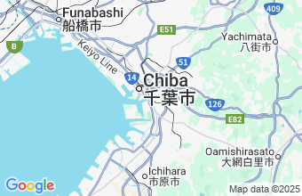 Map of Chiba