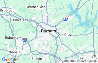 Map of Durham