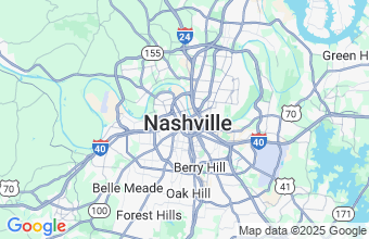 Map of Nashville