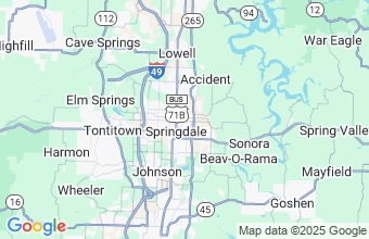 Map of Springdale
