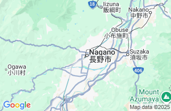 Map of Nagano