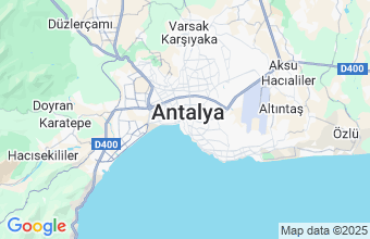 Map of Antalya