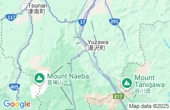 Map of Yuzawa-Machi