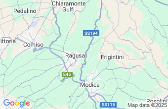 Map of Ragusa