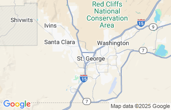 Map of St George