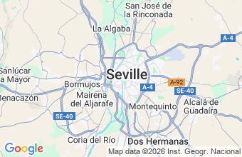 Map of Seville