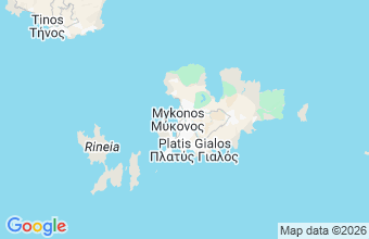 Map of Mikonos