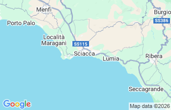 Map of Sciacca