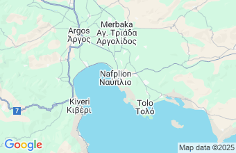 Map of Nafplio