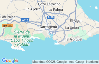 Map of Cartegena