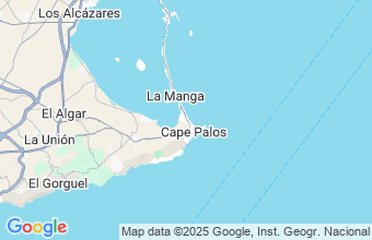 Map of La Manga Del Mar Menor