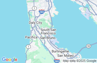 Map of South San Francisco