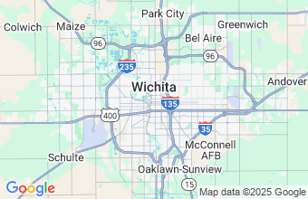 Map of Wichita