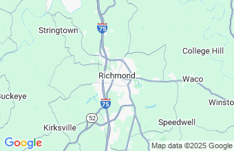Map of Richmond