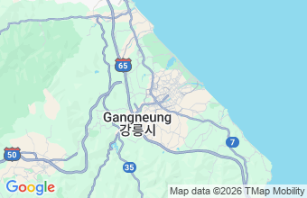 Map of Gangneung