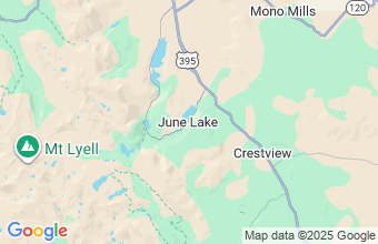 Map of June Lake