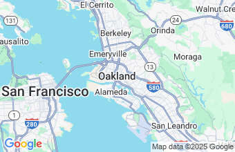 Map of Oakland