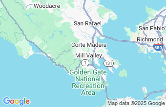 Map of Mill Valley