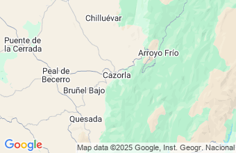 Map of Cazorla