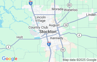 Map of Stockton