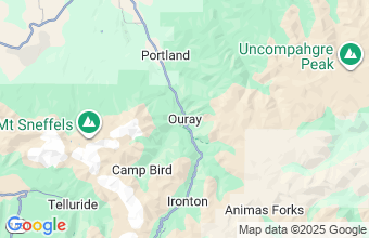 Map of Ouray