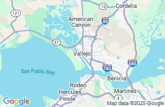Map of Vallejo