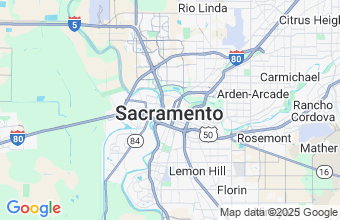 Map of Sacramento