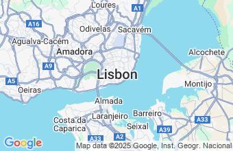 Map of Lisbon