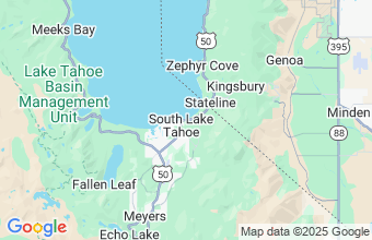 Map of South Lake Tahoe