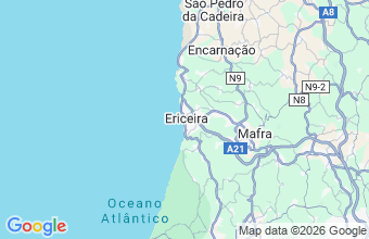 Map of ERICEIRA