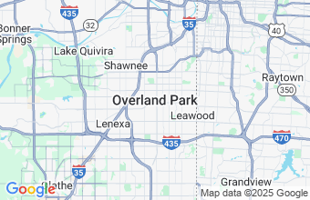 Map of Overland Park