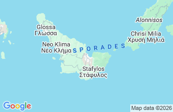 Map of SKOPELOS