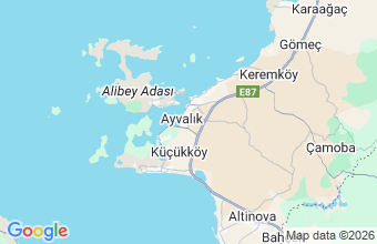 Map of Ayvalik