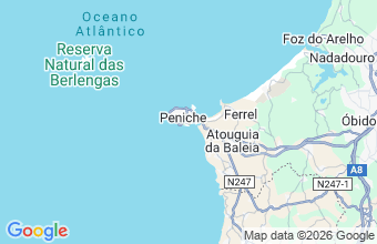 Map of Peniche