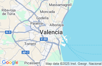 Map of Valencia