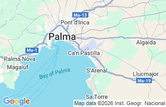 Map of Playa De Palma