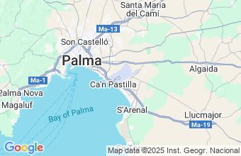 Map of Palma Mallorca