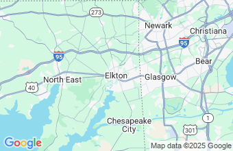 Map of Elkton