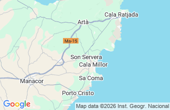 Map of Son Servera