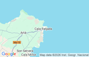 Map of Cala Rajada
