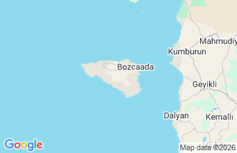 Map of Bozcaada