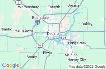Map of Decatur