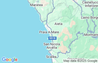 Map of Praia A Mare