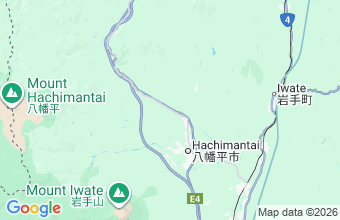 Map of Hachimantai