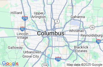 Map of Columbus